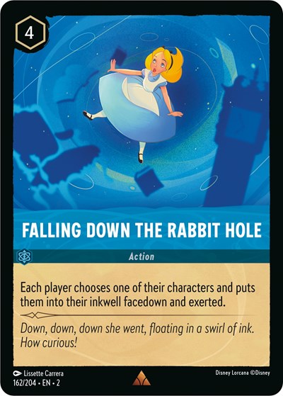 Falling Down the Rabbit Hole (Rise of the Floodborn) Near Mint