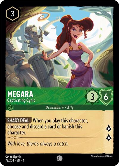 Megara - Captivating Cynic (Ursula's Return) Near Mint