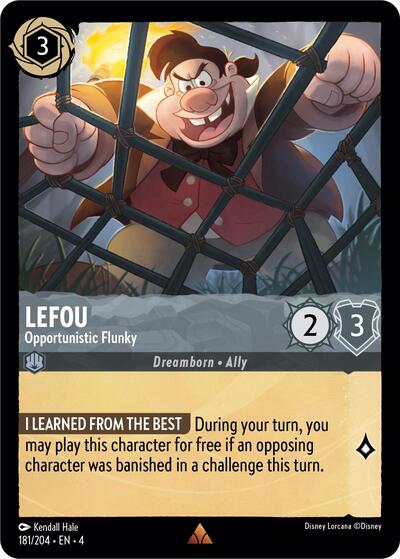 LeFou - Opportunistic Flunky (Ursula's Return) Near Mint