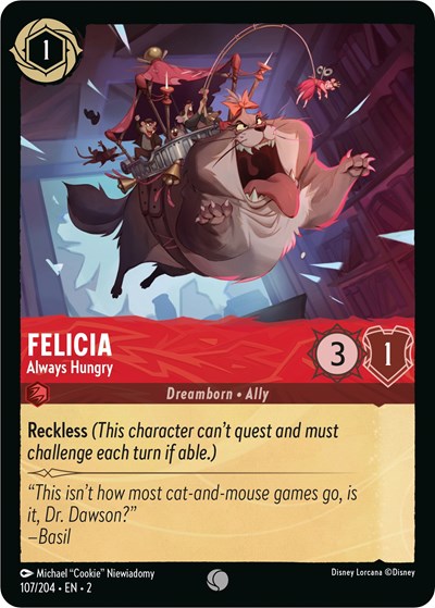 Felicia - Always Hungry (Rise of the Floodborn) Near Mint