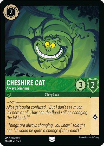 Cheshire Cat - Always Grinning (Rise of the Floodborn) Near Mint