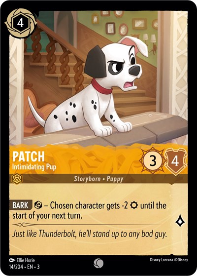 Patch - Intimidating Pup (Into the Inklands) Near Mint