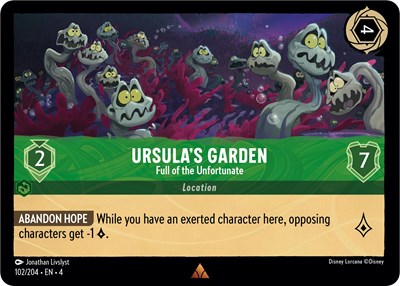 Ursula's Garden - Full of the Unfortunate (Ursula's Return) Near Mint