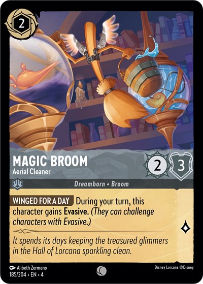 Magic Broom - Aerial Cleaner (Ursula's Return) Near Mint