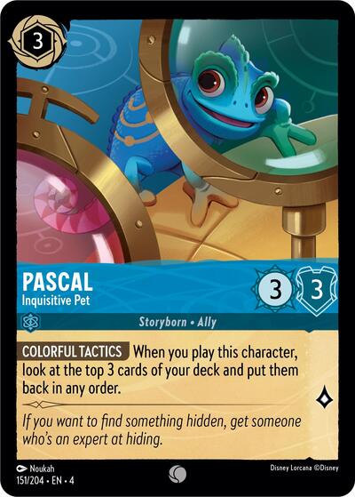 Pascal - Inquisitive Pet (Ursula's Return) Near Mint