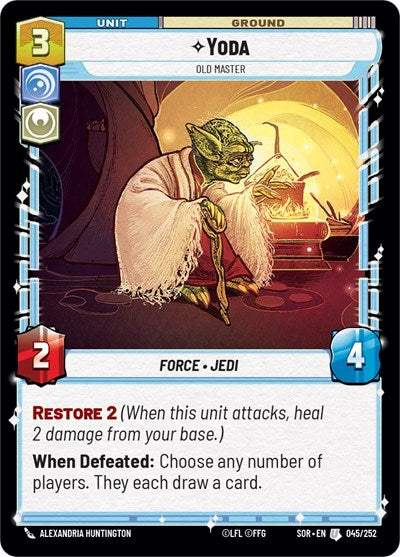 Yoda Old Master (Spark of Rebellion) Near Mint