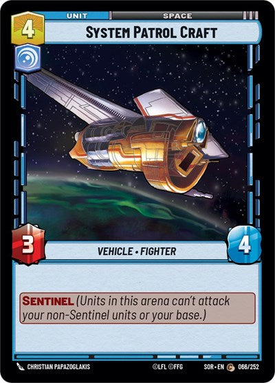 System Patrol Craft (Spark of Rebellion) Near Mint