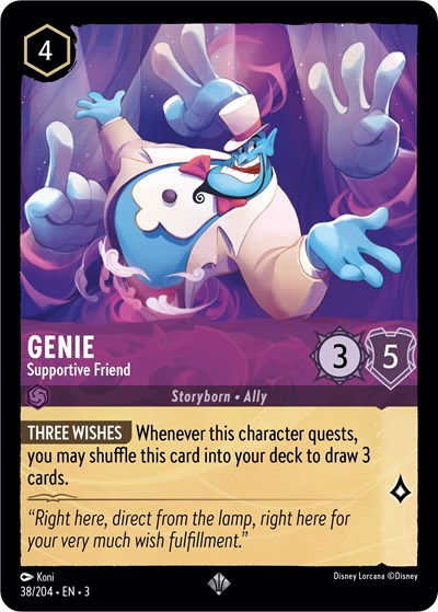 Genie - Supportive Friend (Into the Inklands) Near Mint