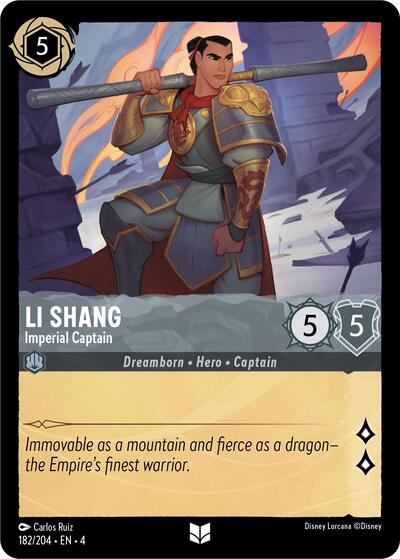 Li Shang - Imperial Captain (Ursula's Return) Near Mint