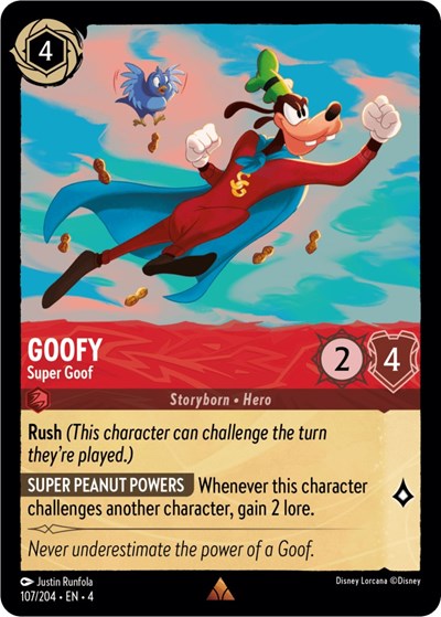 Goofy - Super Goof (Ursula's Return) Near Mint