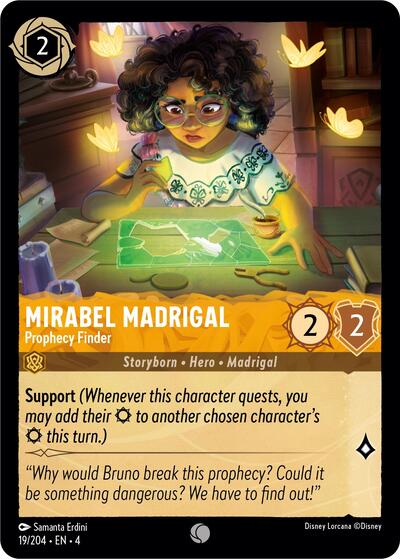 Mirabel Madrigal - Prophecy Finder (Ursula's Return) Near Mint