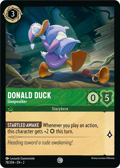 Donald Duck - Sleepwalker (Rise of the Floodborn) Near Mint