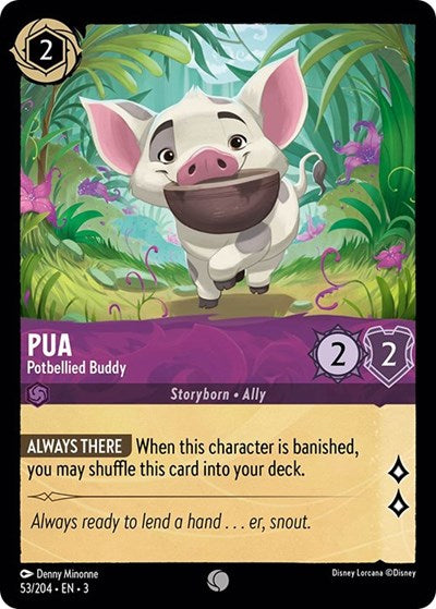 Pua - Potbellied Buddy (Into the Inklands) Near Mint