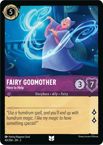 Fairy Godmother - Here to Help (Rise of the Floodborn) Near Mint