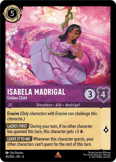 Isabella Madrigal - Golden Child (Ursula's Return) Near Mint