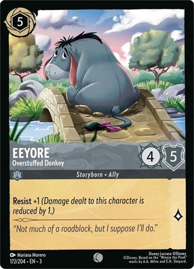 Eeyore - Overstuffed Donkey (Into the Inklands) Near Mint