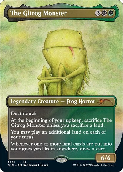 The Gitrog Monster (Borderless) (Secret Lair) Near Mint