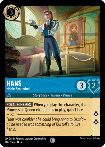 Hans - Noble Scoundrel (Ursula's Return) Near Mint