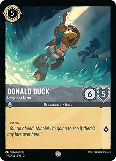 Donald Duck - Deep-Sea Diver (Rise of the Floodborn) Near Mint