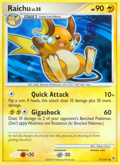 Raichu (Supreme Victors) Near Mint Reverse Holofoil