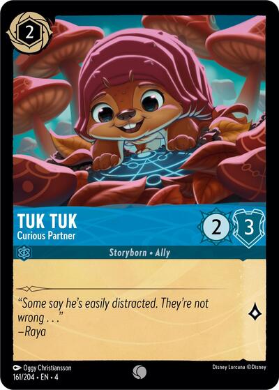 Tuk Tuk - Curious Partner (Ursula's Return) Near Mint Cold Foil