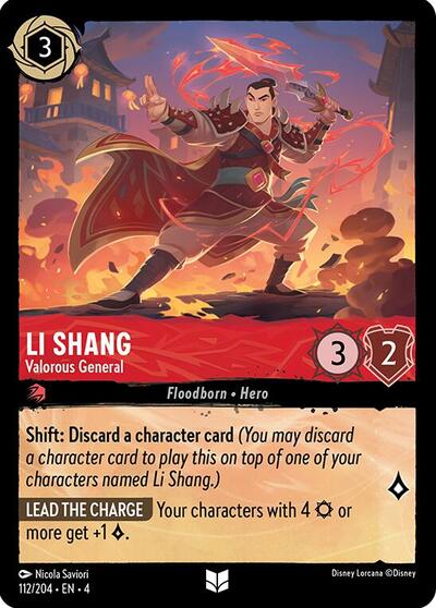 Li Shang - Valorous General (Ursula's Return) Near Mint