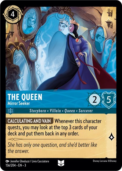 The Queen - Mirror Seeker (Into the Inklands) Near Mint